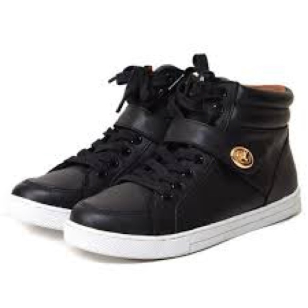Coach Pembroke Sport Nappa Black Hi-Top Sneakers